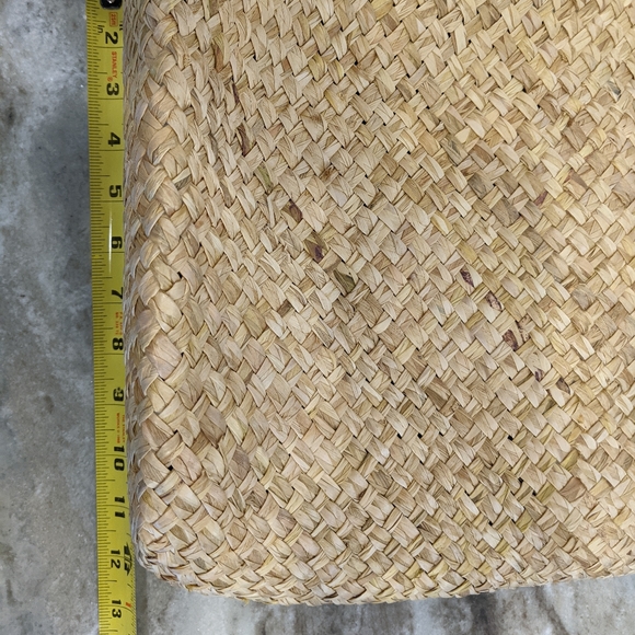 Anne Klein Basket Weave Shoulder Handbag Purse - Picture 4 of 5